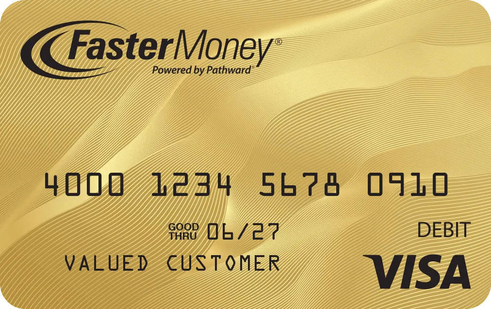Faster Money Prepaid Visa Card